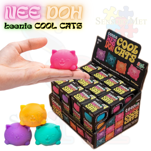 Teenie Nee Doh Cool Cats 3 pk