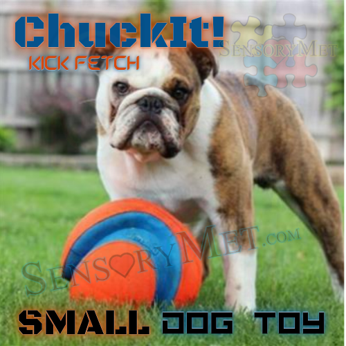 Chuck It! Dog Ball KICK FETCH Heavy Duty Interactive Dog Toy Floats On Water - 6" Chuck-It! Dog Ball