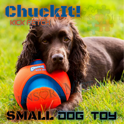 Chuck It! Dog Ball KICK FETCH Heavy Duty Interactive Dog Toy Floats On Water - 6" ChuckIt! Dog Ball