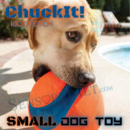 Chuck-It! KICK FETCH Dog Ball Heavy Duty Interactive Dog Toy Floats On Water - 6" Dog Ball ChuckIt!