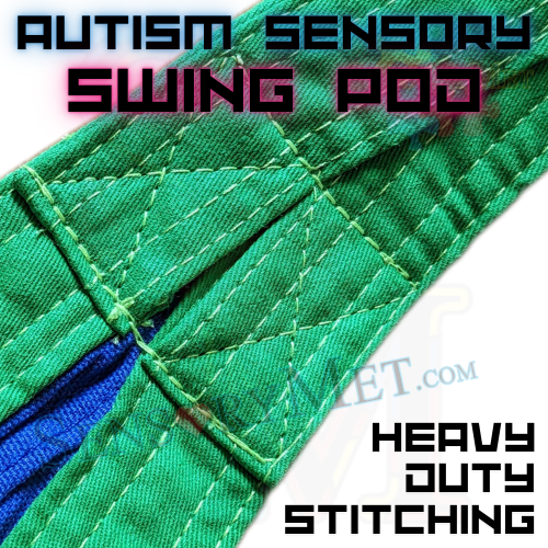 Autism Hanging Pod Swing For Kids with Sensory Needs Indoor/Outdoor Swing Pod