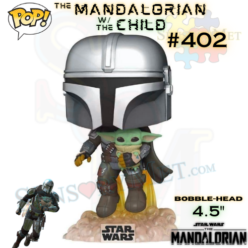 Star Wars: The Mandalorian With The Child Vinyl Figure 4.5" Bobble-Head - #402