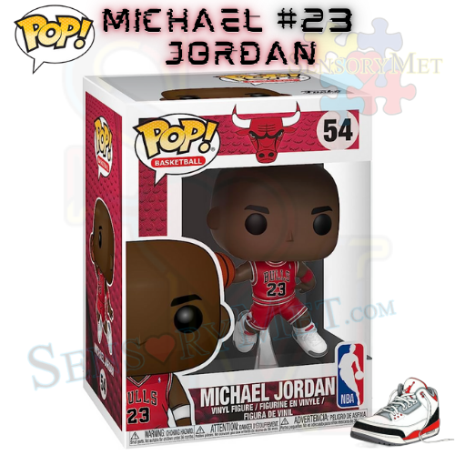 Michael Jordan Funko Pop! Vinyl Figure Bobblehead #54 Red Jersey #23 Air Jordan