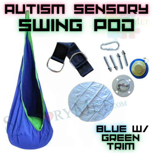 Indoor Hanging Pod Sensory Swing - FREE Shipping
