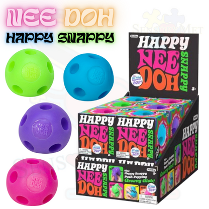 Schyllilng Nee-Doh Happy Snappy Squishy Fidget Toy - Assorted Colors