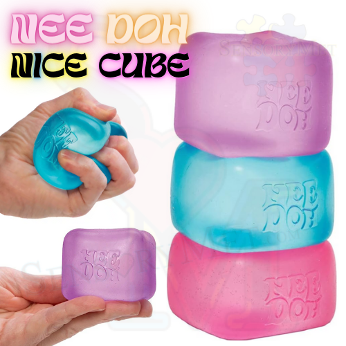 Schylling Nee-Doh Nice Cube Best Fidget Toy Squishy Novelty Toy