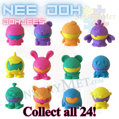 Nee Doh DOHjees Sensory Calming Little Creature Fidget Friend Stress Reliever Toys