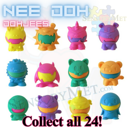 Nee Doh DOHjees Sensory Calming Little Creature Fidget Friend Stress Reliever Toys