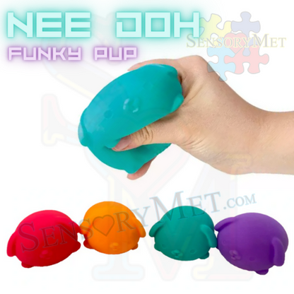 Nee Doh FUNKY PUP Sensory Calming Fidget Toy Stress Relief Ball