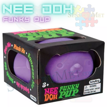 Nee Doh FUNKY PUP Sensory Calming Fidget Toy Stress Relief Ball