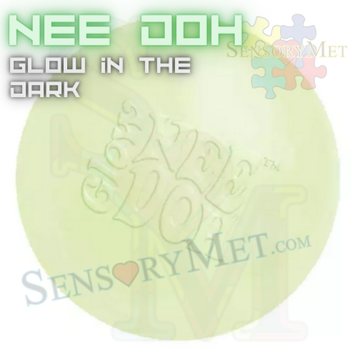 Nee Doh GLOW IN THE DARK Autism Special Needs Child Stress Reliever Toys