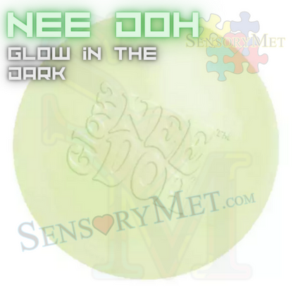 Nee Doh GLOW IN THE DARK Autism Special Needs Child Stress Reliever Toys