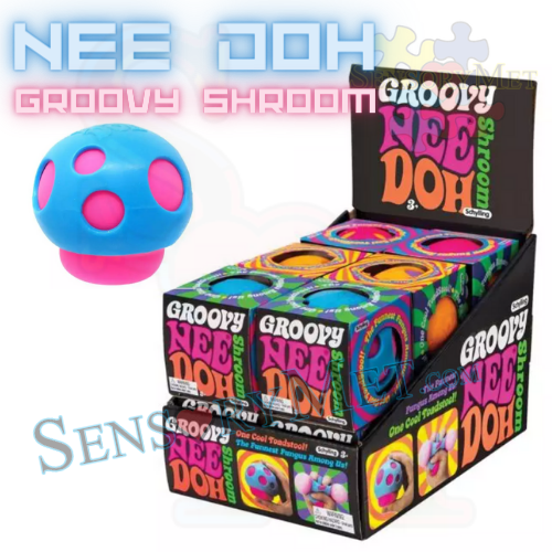 Groovy Shroom Nee Doh Fidget Toy by Schylling