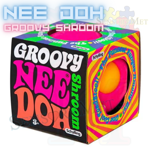 Nee Doh Groovy Shroom by Schylling