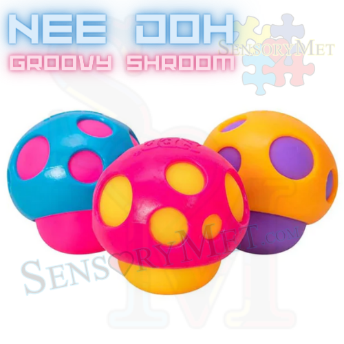 Nee Doh Groovy Shroom Stress Ball